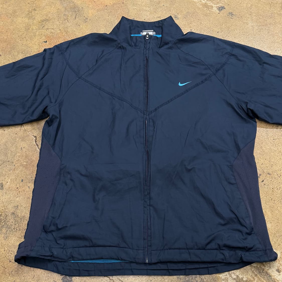 [정품/L] 나이키 네이비 바람막이 자켓 b16 상품이미지3