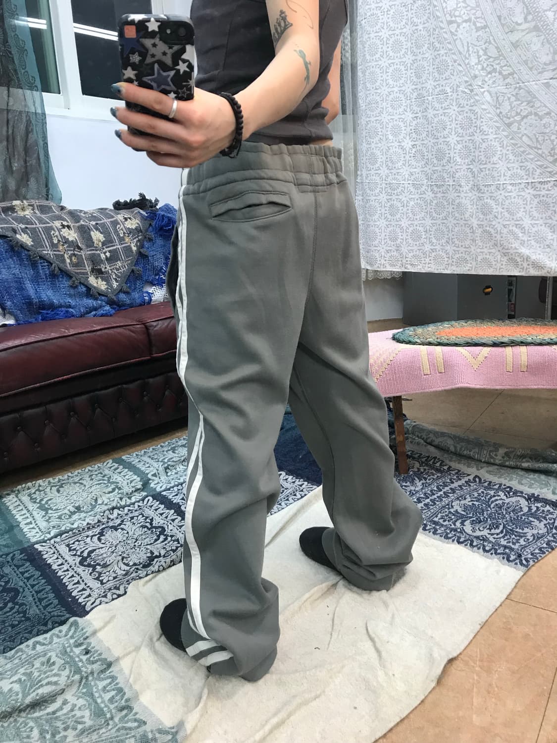 아베크롬비 밴딩 약기모 트랙팬츠 츄리닝바지 상품이미지2