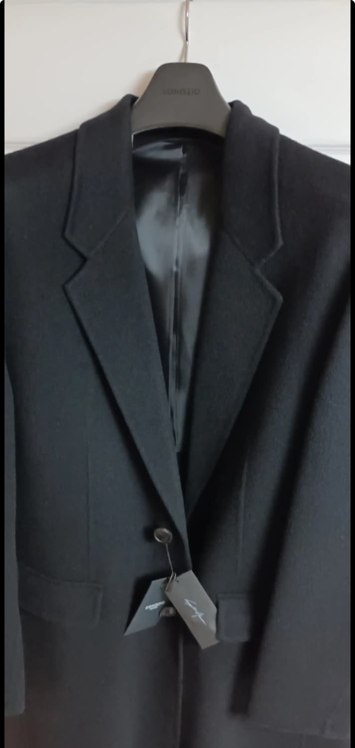 [x-mas 선물] 송지오핸드메이드 코트 100-새상품23fw검정 상품이미지1