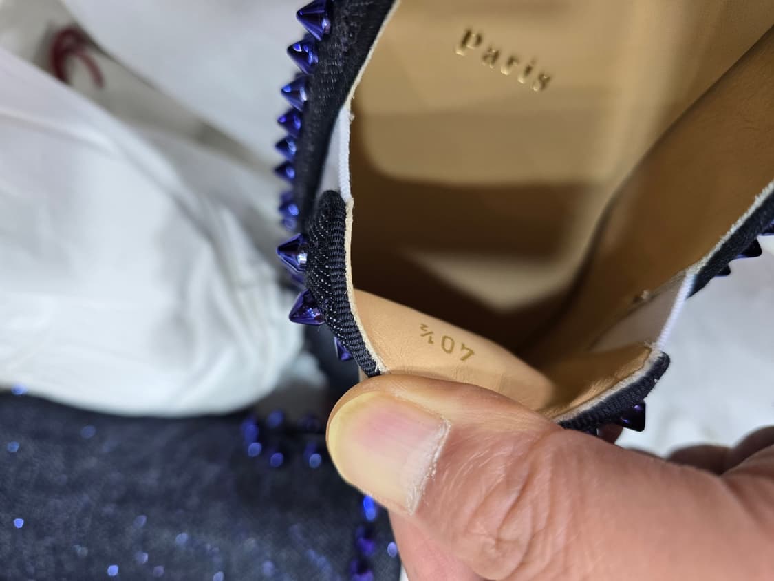 [새상품] 크리스찬 루부탱 남자 스니커즈 픽보트 스파이크 상품이미지4