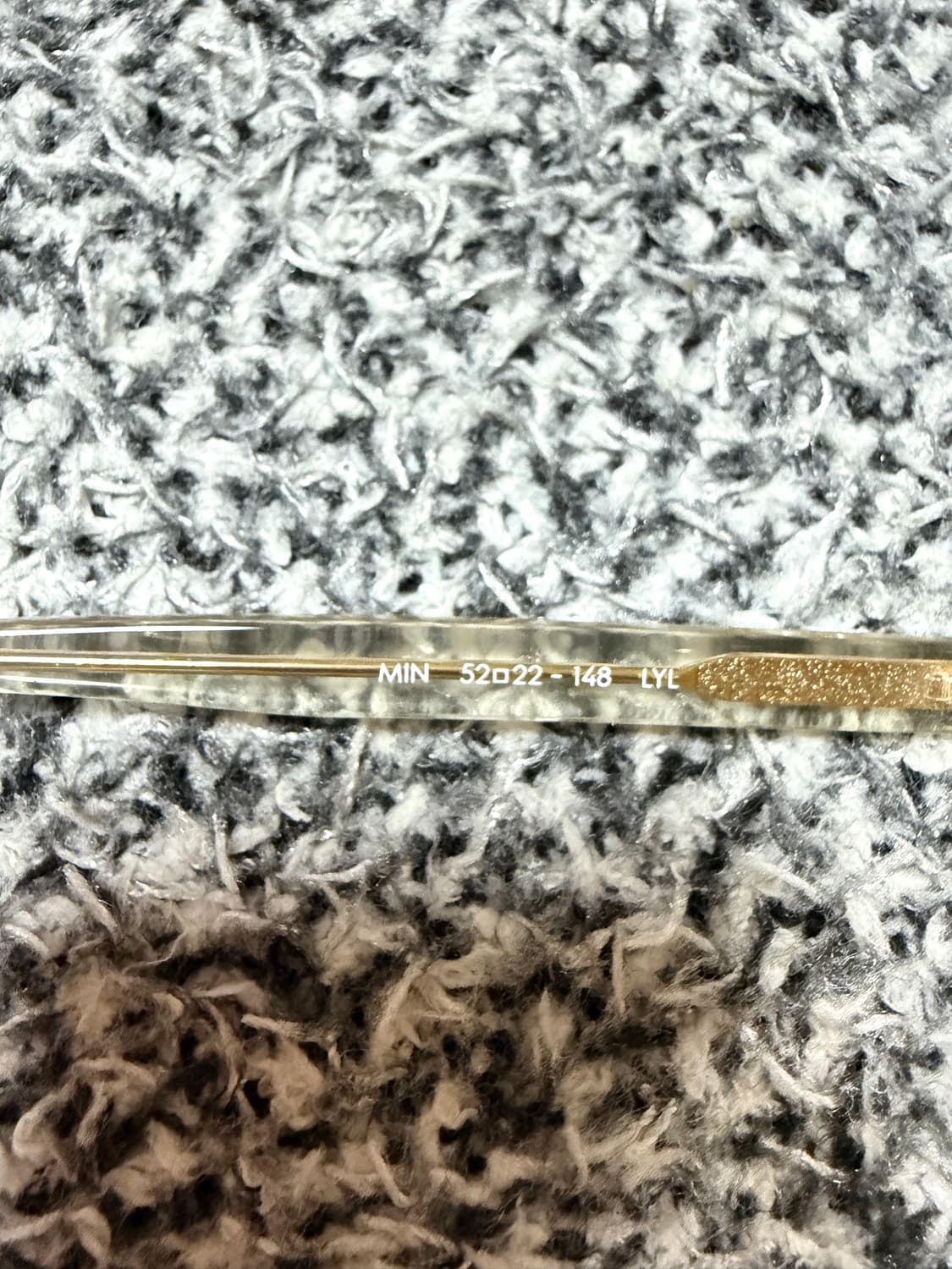 벤시몽 옐로우 클리어 MIN 선글라스 새상품 저렴하게 판매해요! 상품이미지3