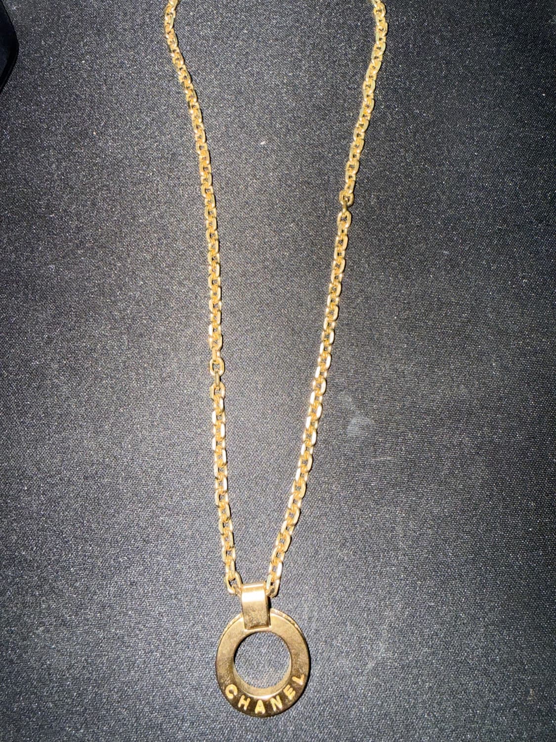 샤넬 빈티지 링 목걸이 상품이미지2