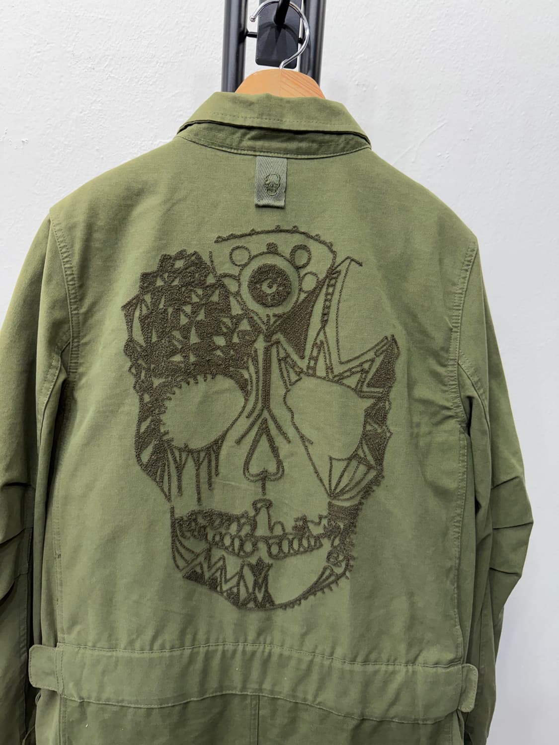 정품) 쟈딕앤볼테르 패딩 베스트 이중 카키 야상 자켓 XS 상품이미지4