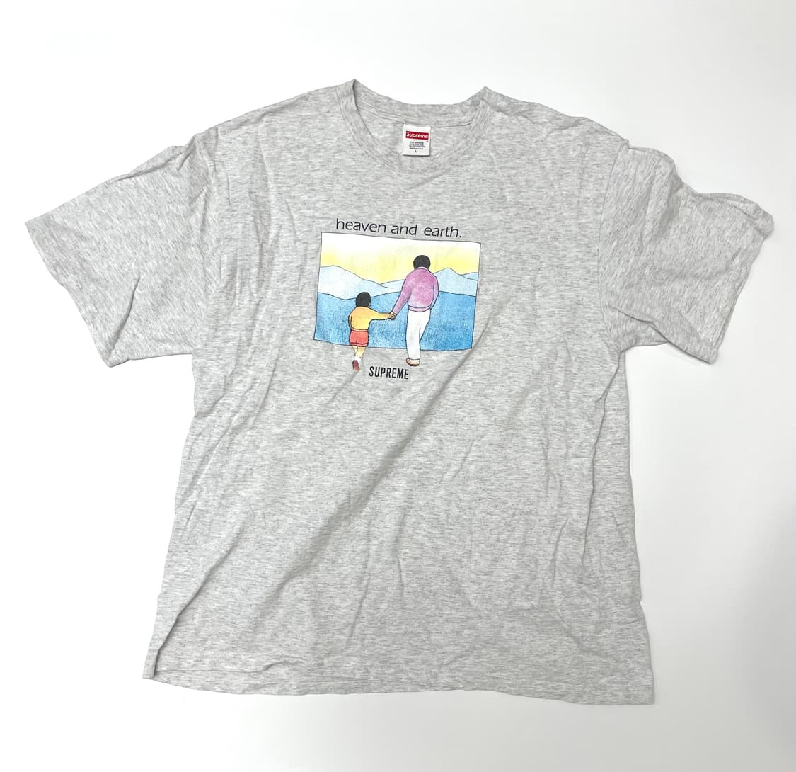 [L]슈프림 티셔츠 애쉬그레이 상품이미지1