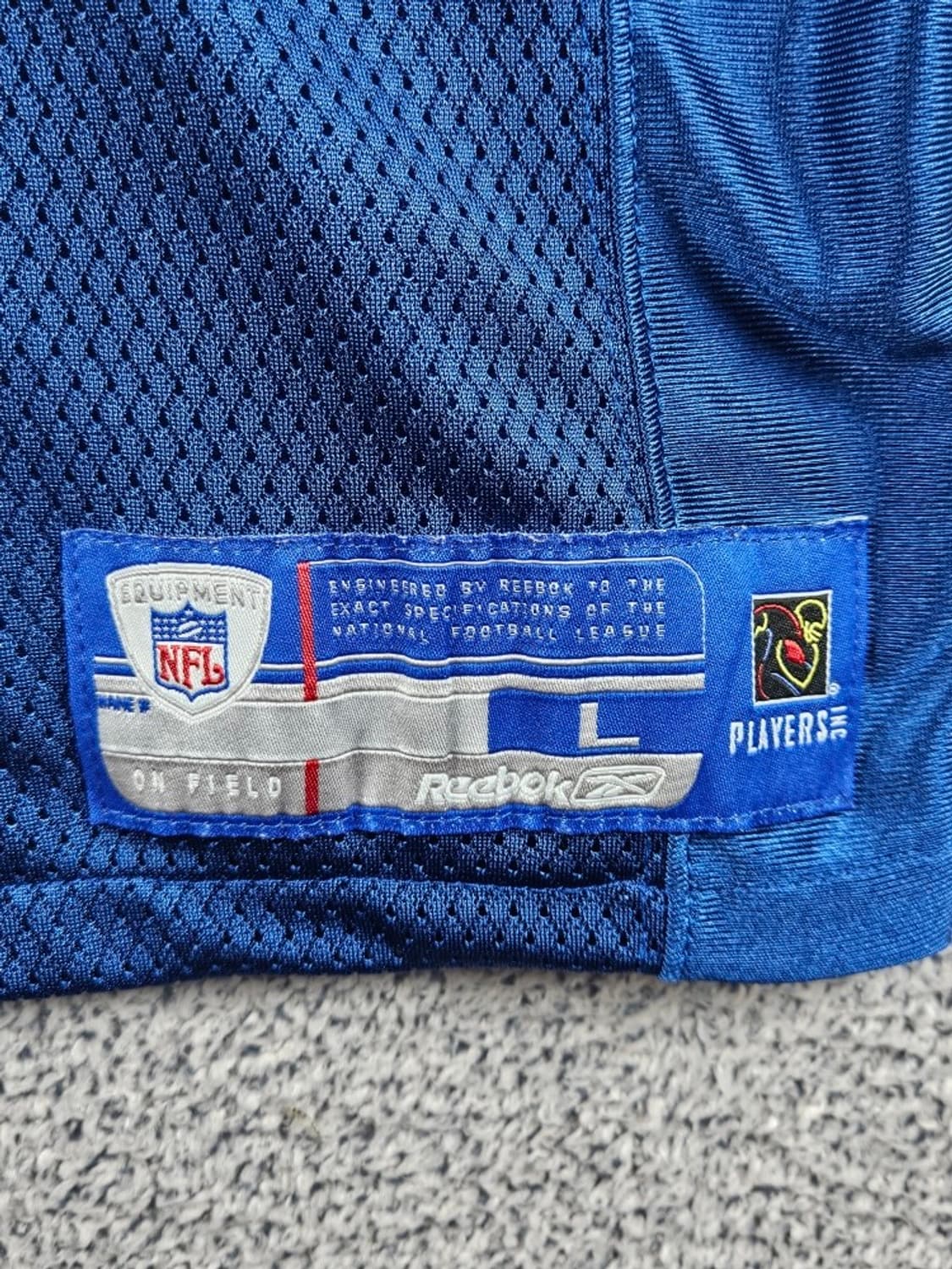 리복 NFL 풋볼 져지 크롭 커스텀 ( L ) / 12747 상품이미지6