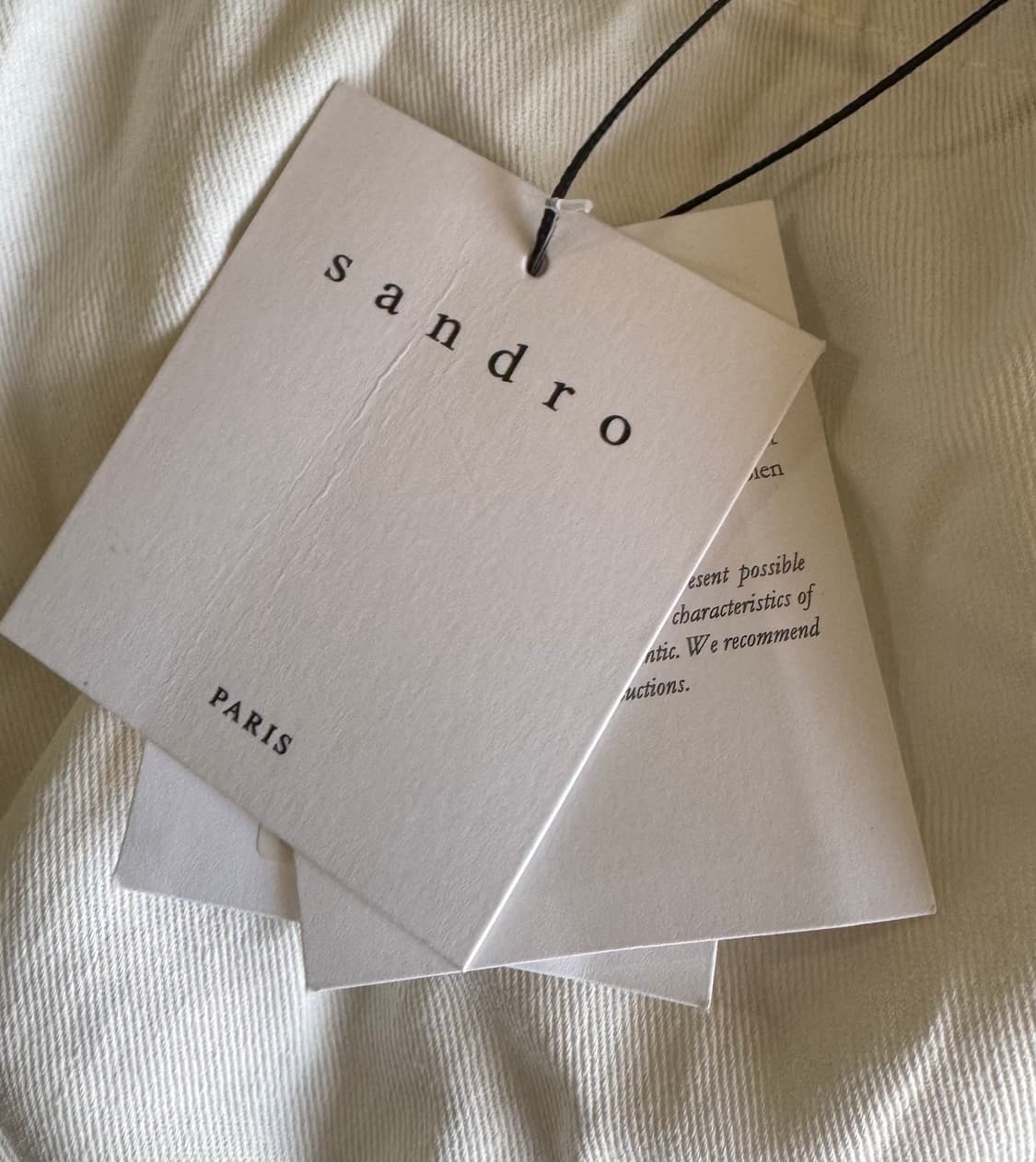 산드로 송아지가죽 브리프케이스 상품이미지8