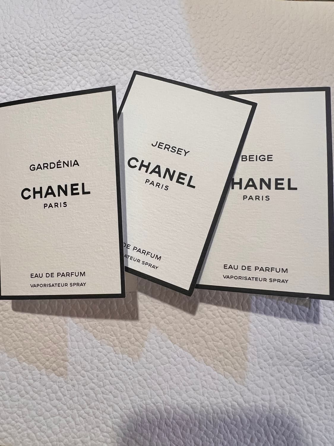일괄 샤넬 레젝 가드니아 져지 베쥬 상품이미지2