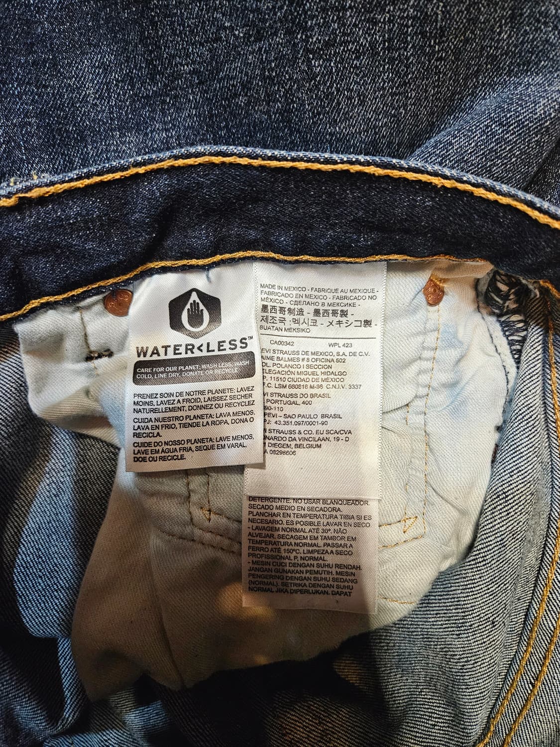 리바이스 501 빈티지 데님 팬츠 상품이미지5