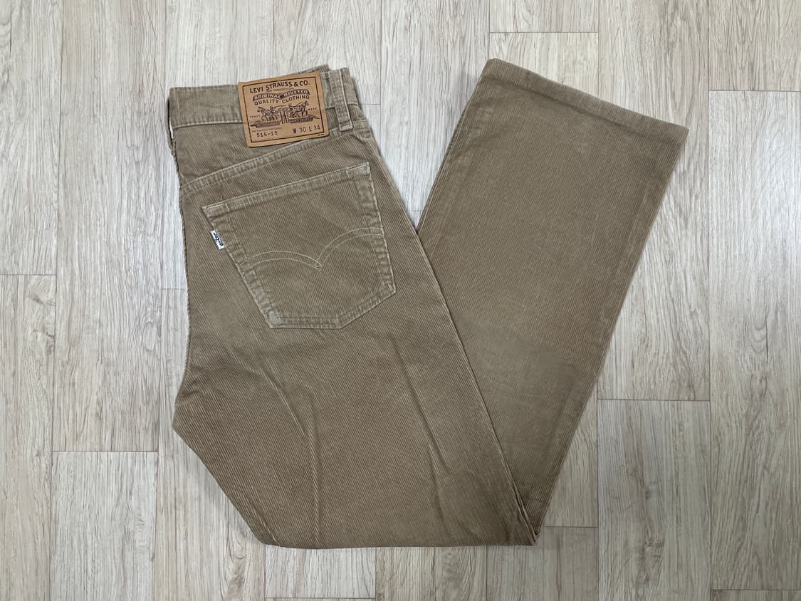29) 90's 리바이스 515 코듀로이 팬츠(일본제)RRL&LVC&폴로 상품이미지1