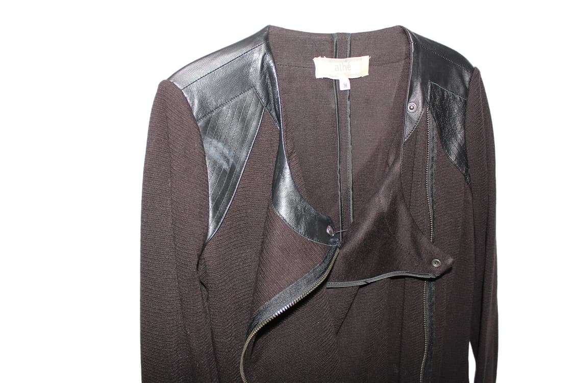 아떼 바네사브루노 램스킨 레더 2WAY 원피스 상품이미지2