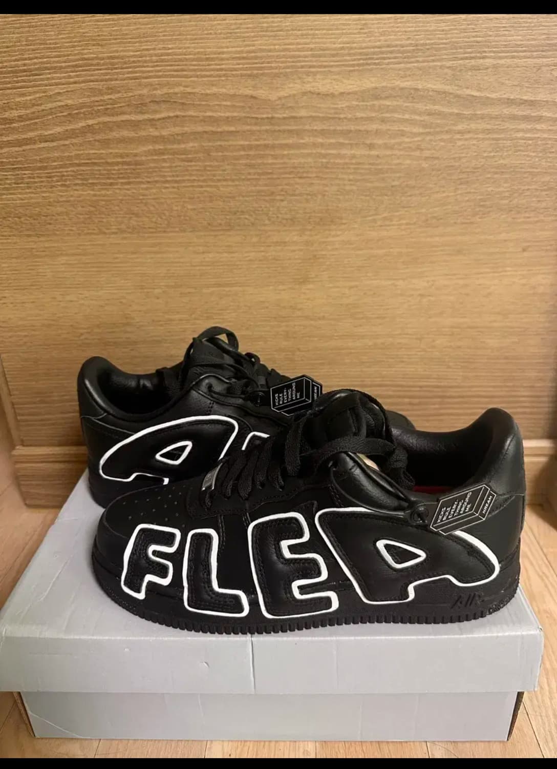 나이키 x CPFM 에어포스 1 로우 프리미엄 블랙 상품이미지2