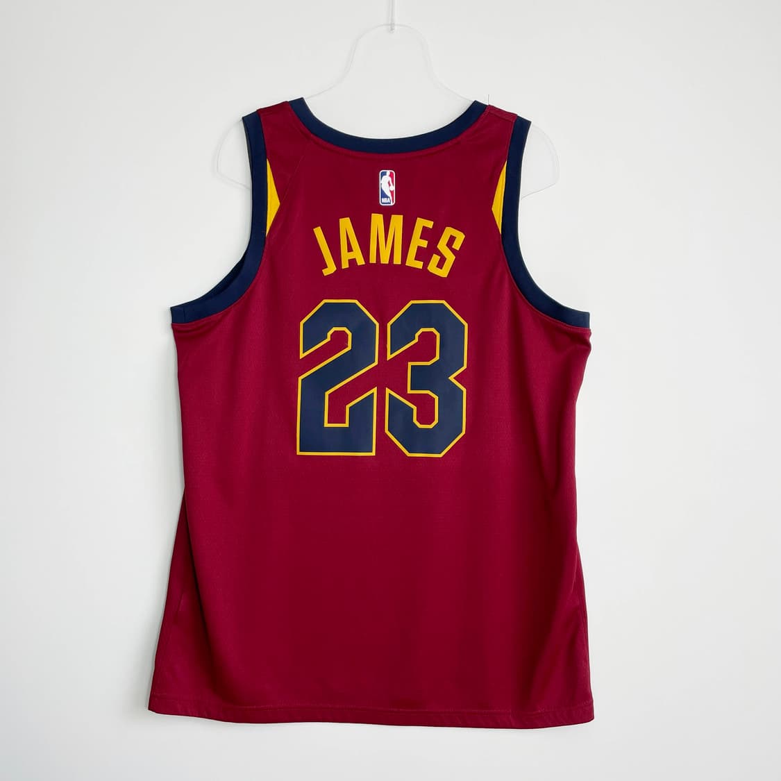 B2 나이키 클리블랜드 캐벌리어스 르브론 제임스 스윙맨 저지 105사이즈 상품이미지3
