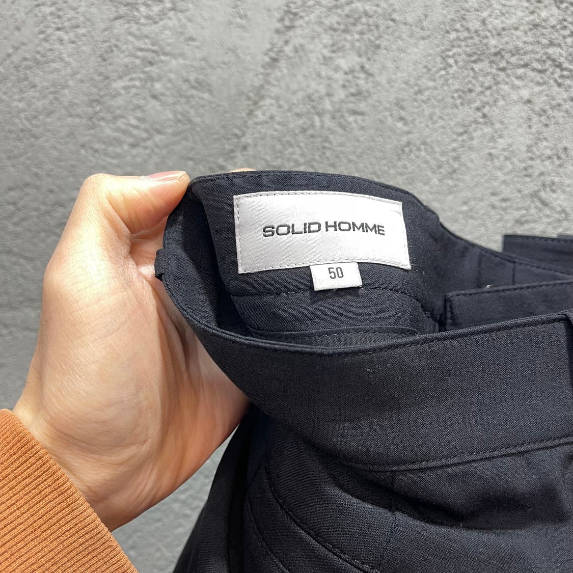 솔리드옴므 카고 슬랙스 팬츠 상품이미지6