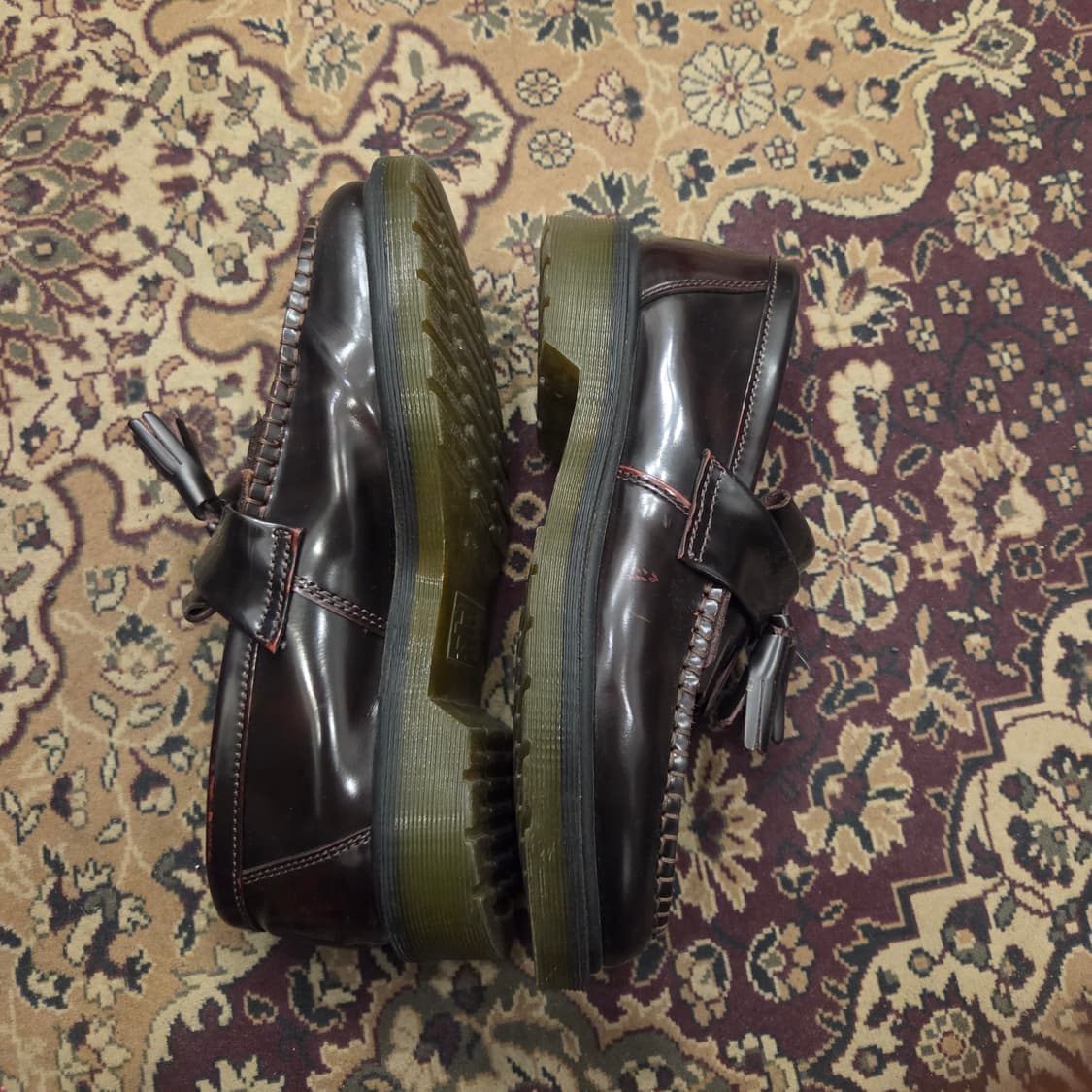 닥터마틴 아드리안 uk6 250-255 체리레드 체리우드 상품이미지5