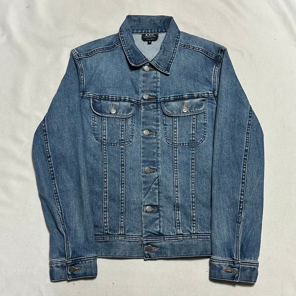 XL APC 워시드 데님자켓 상품이미지2