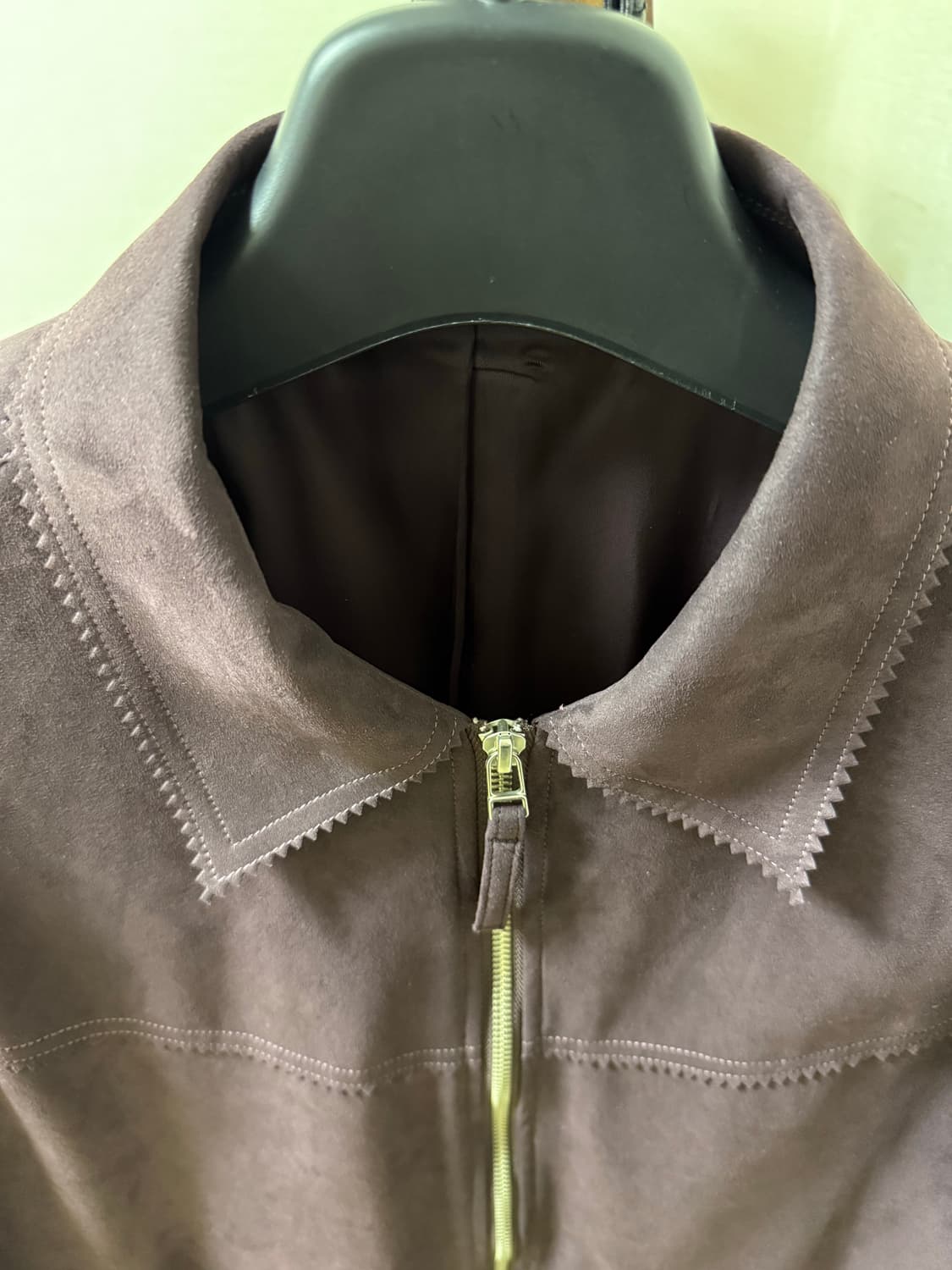 유스 스웨이드 자켓 딥퍼플 M 상품이미지2