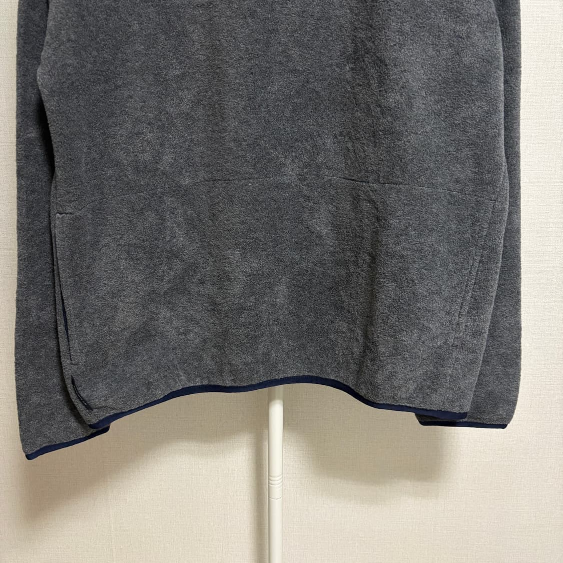 노티카 Made in USA 반집업 아노락 플리스 / 차콜, M 상품이미지3