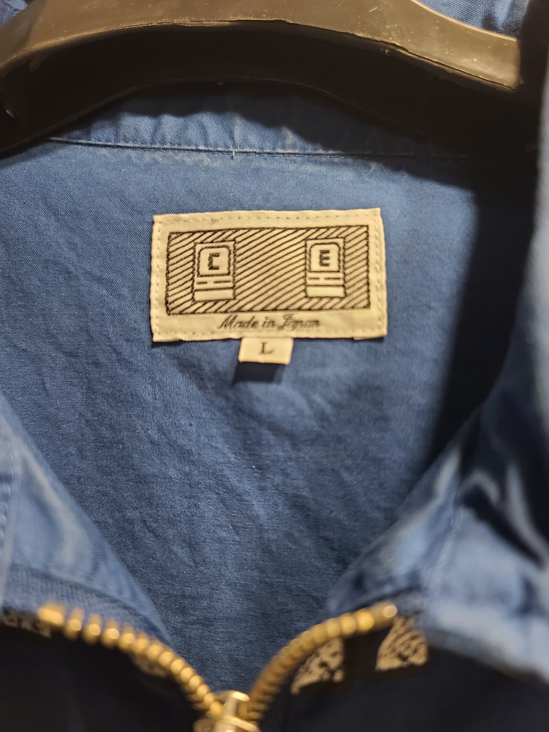 카브엠트 18fw 하프집업 아노락 블루 상품이미지8