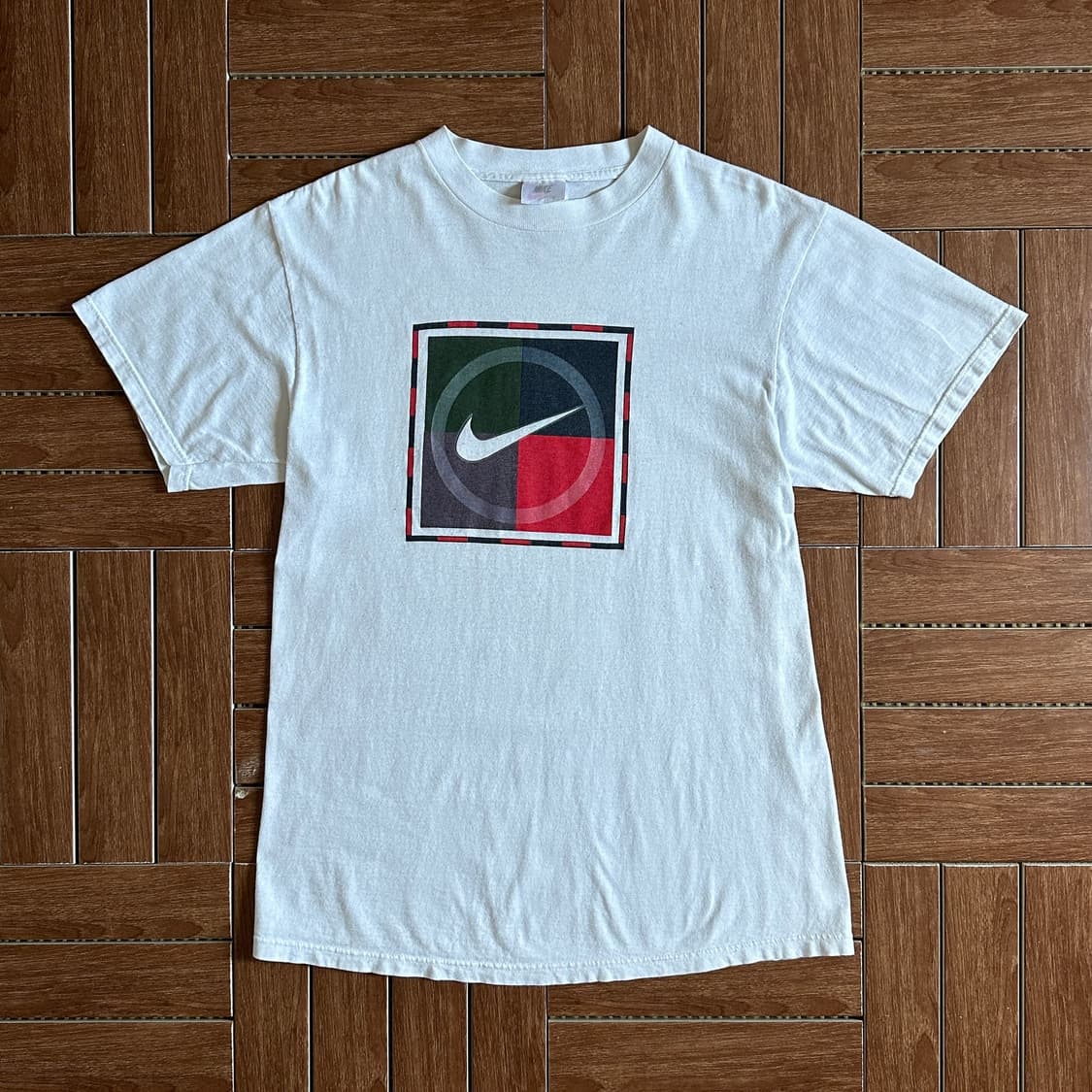 90’s Nike USA made cotton 1/2 tee 상품이미지1