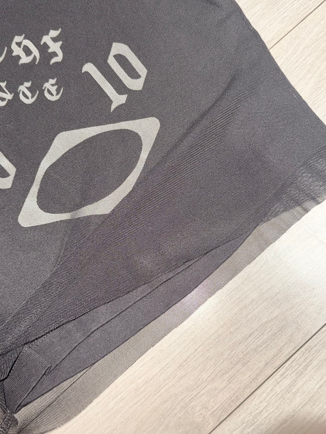 미스치프 시어 메쉬 탑 상품이미지2