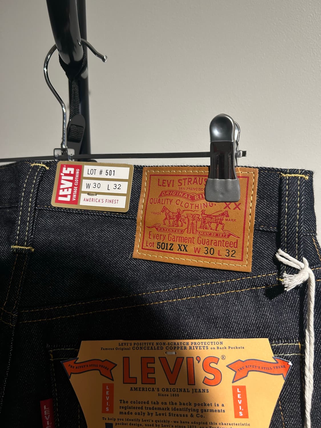 리바이스 LVC 54501 리지드 30/32 상품이미지6