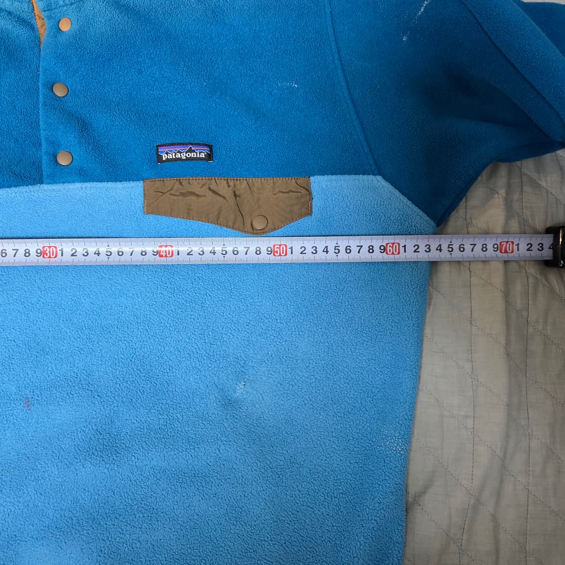 [M/L] 빈티지 파타고니아 신칠라 풀오버 블루 트래비스 스캇 트래쉬드 상품이미지9