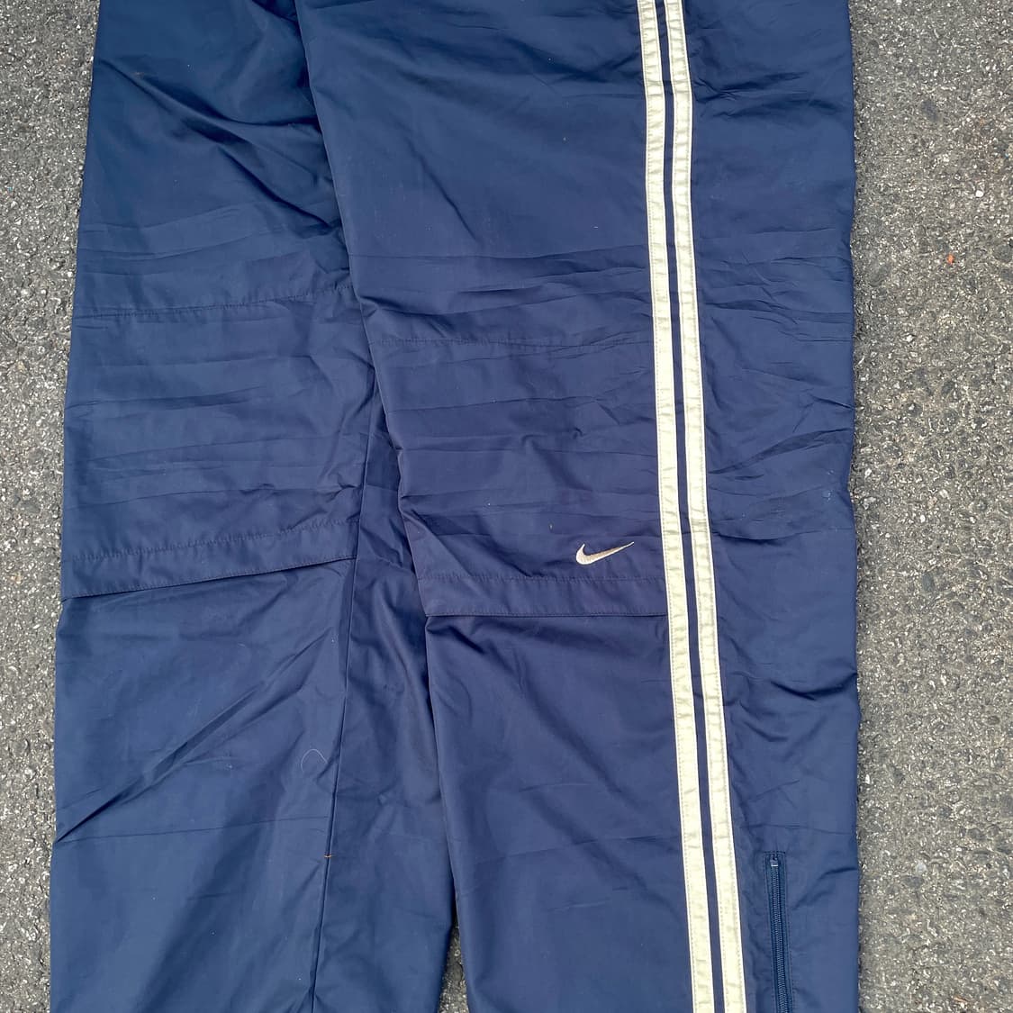 00s 나이키 와이드 사이드라인 트랙팬츠 올드스쿨 팬츠 XXL 상품이미지5