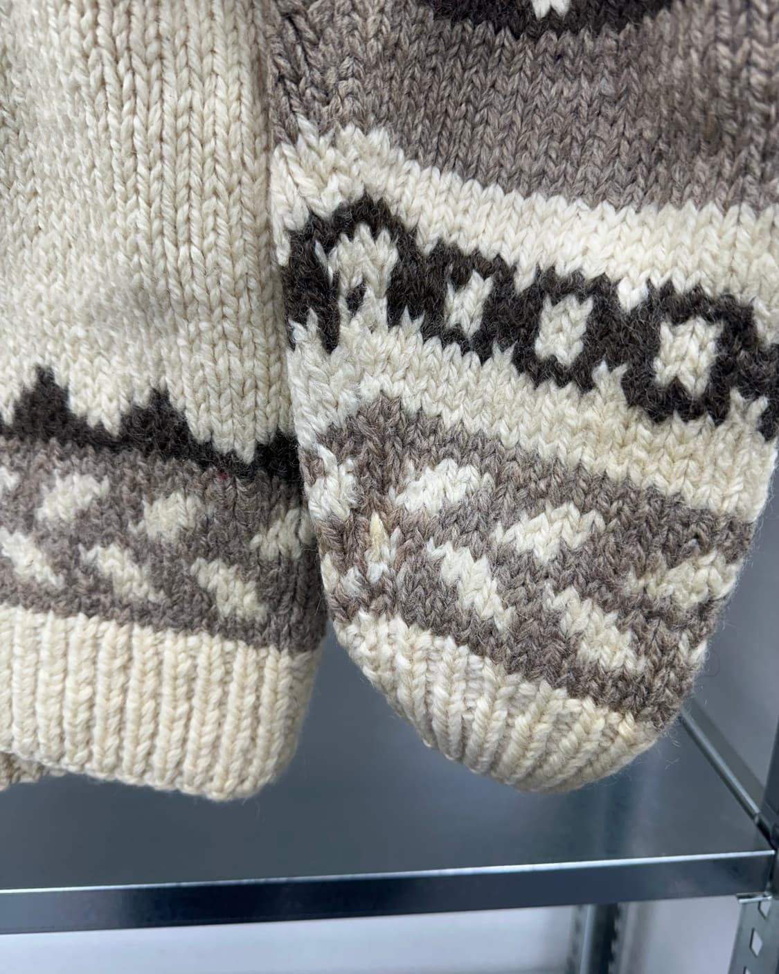 (WOMEN)빈티지 코위찬 가디건-M1619 상품이미지3