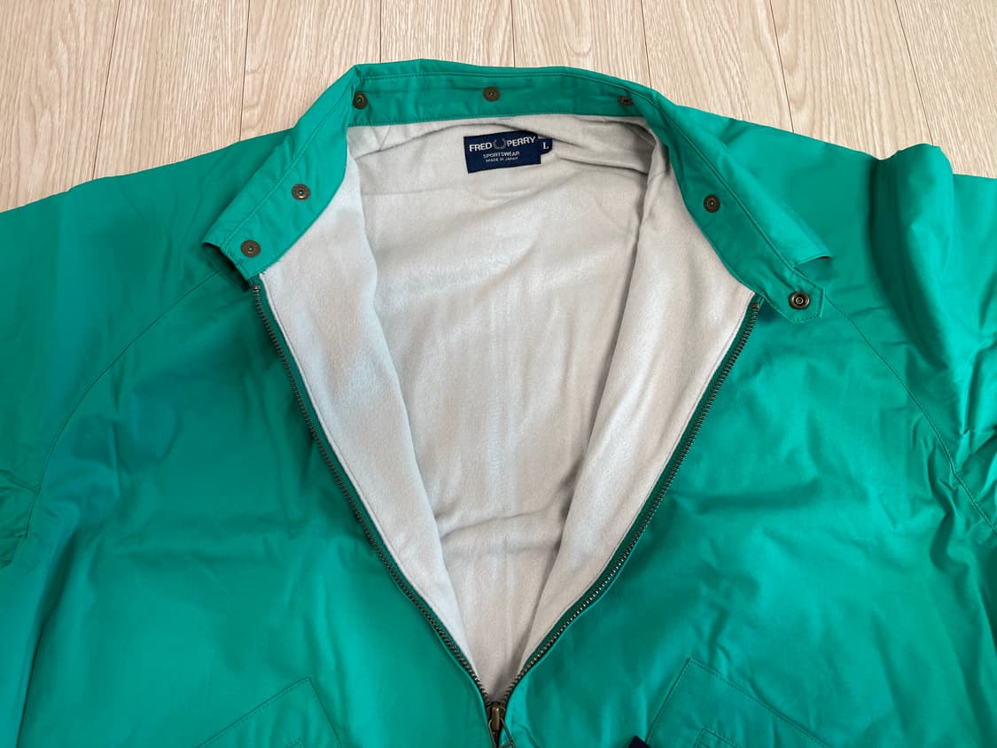 프레드페리 90s JAPAN 트윌 블루종 2번 Fred Perry OLD 상품이미지3