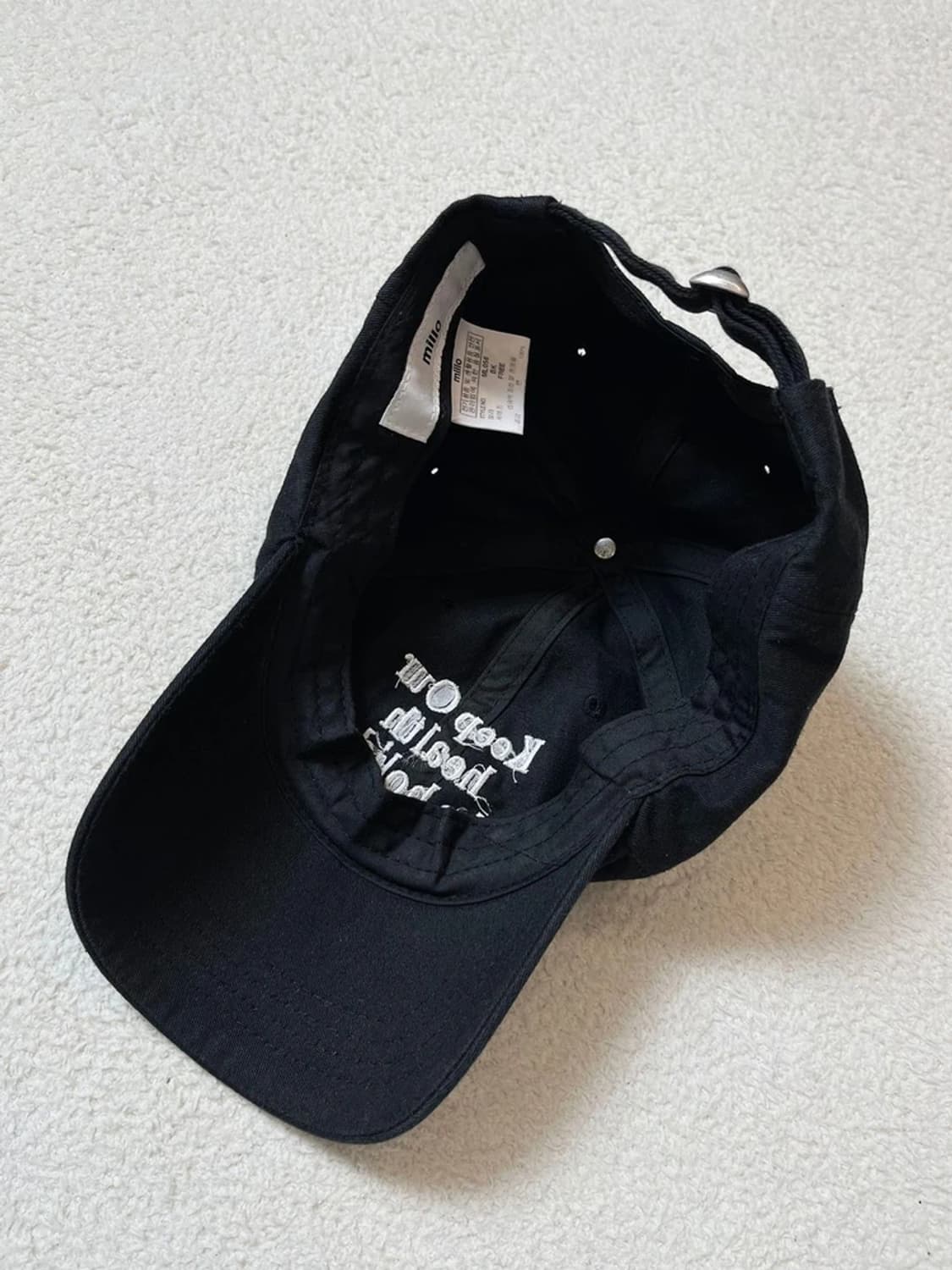 밀로 아카이브 홀리데이 시그니처 볼캡 A1756 상품이미지5