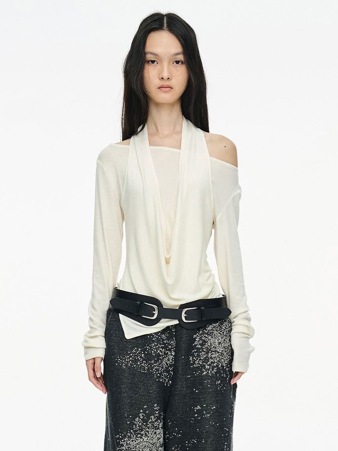 Cerric 세릭 레이어드 홀터탑 상품이미지1