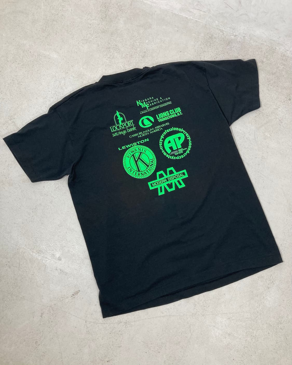 90s Single Stitched Tee (black) 상품이미지2