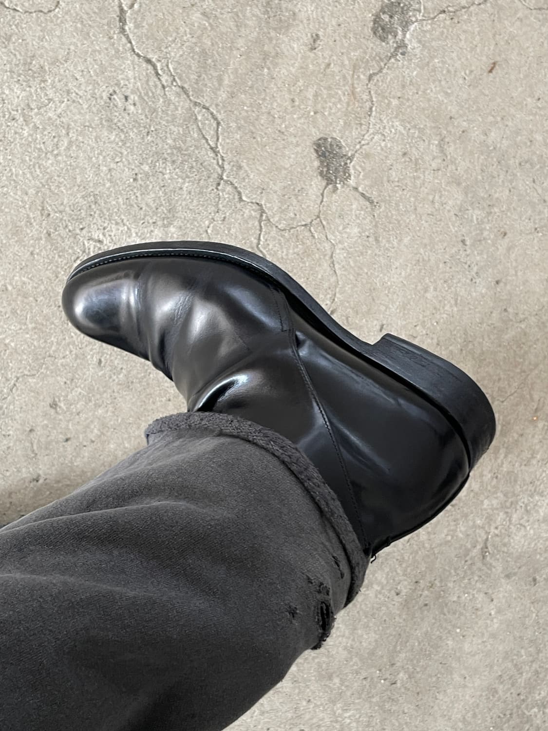 11AW Dior Homme Leather Ankle Boots 상품이미지7