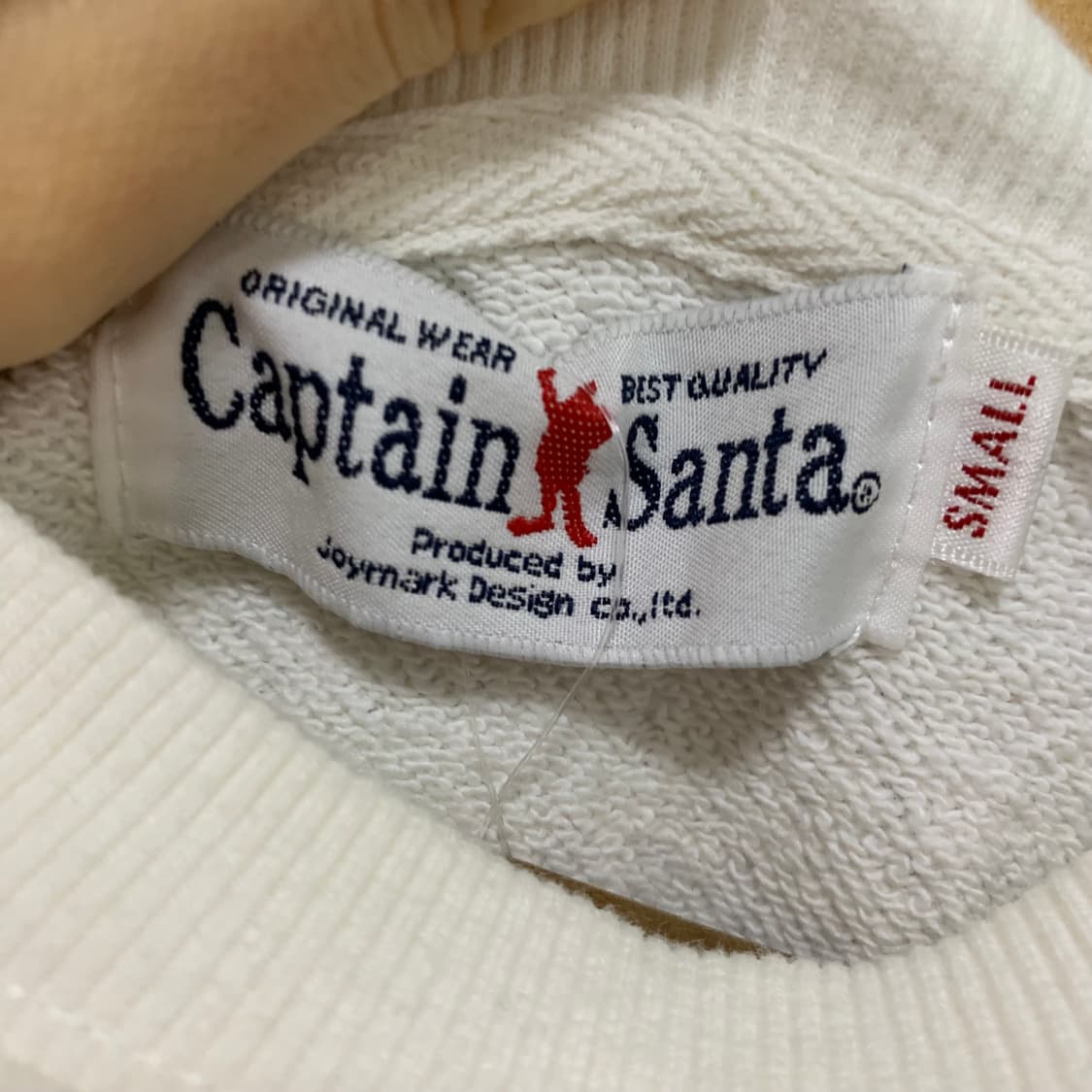 캡틴산타 맨투맨 티셔츠 아이보리 빈티지 S 상품이미지7