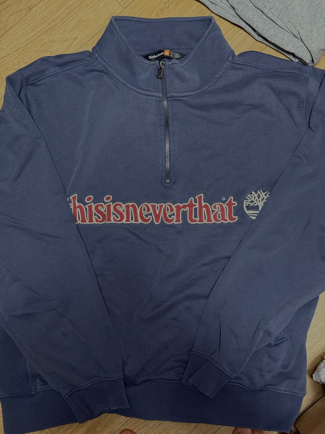 디스이즈네버댓X팀버랜드 하프 집업 상품이미지1