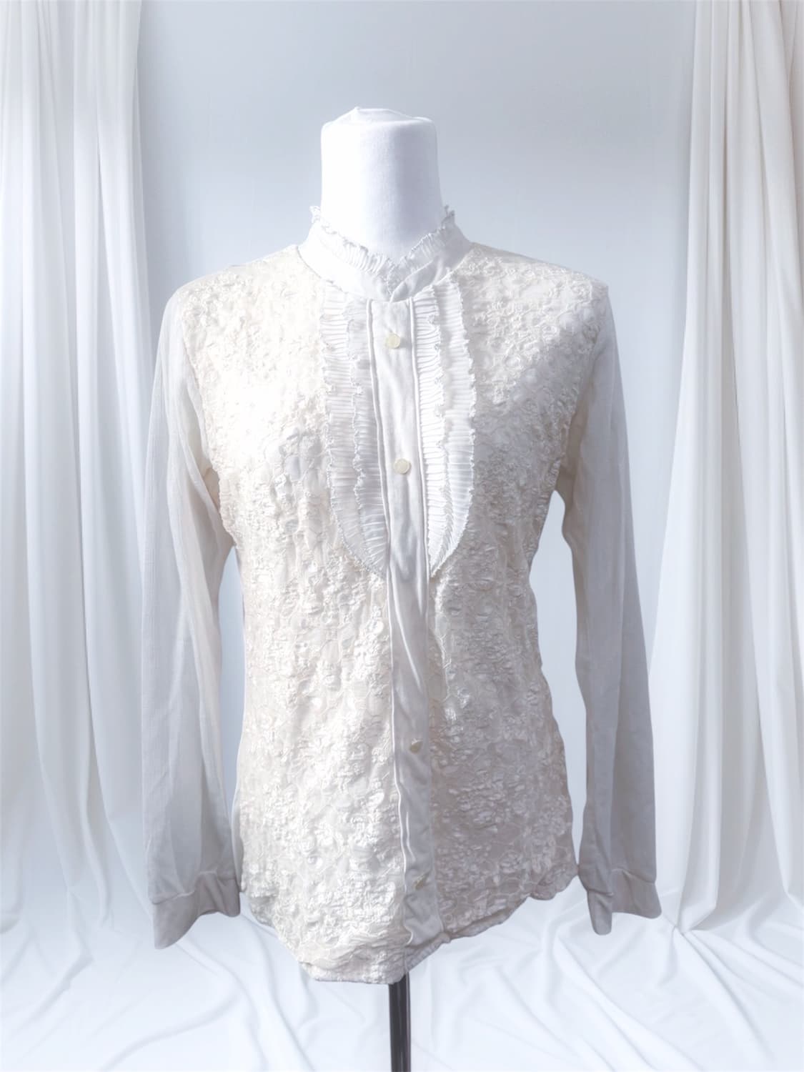 빈티지 로걀 블라우스 상품이미지1