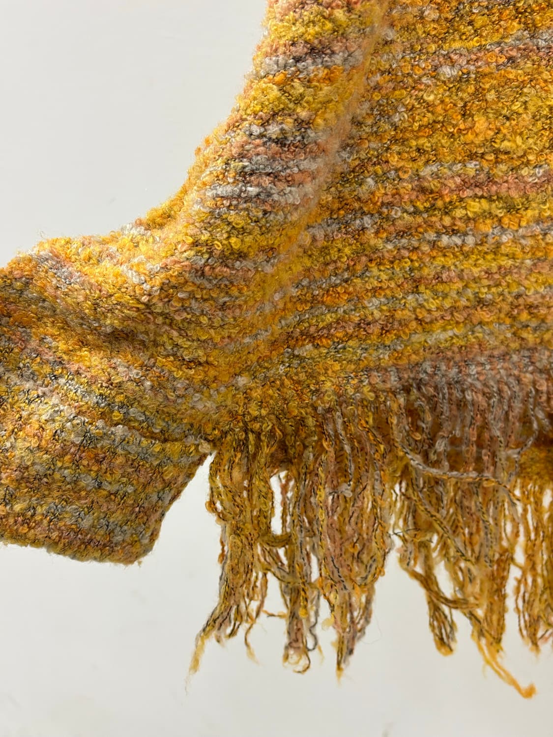 빈티지 보헤미안 니트 판쵸 케이프 망토 상품이미지7