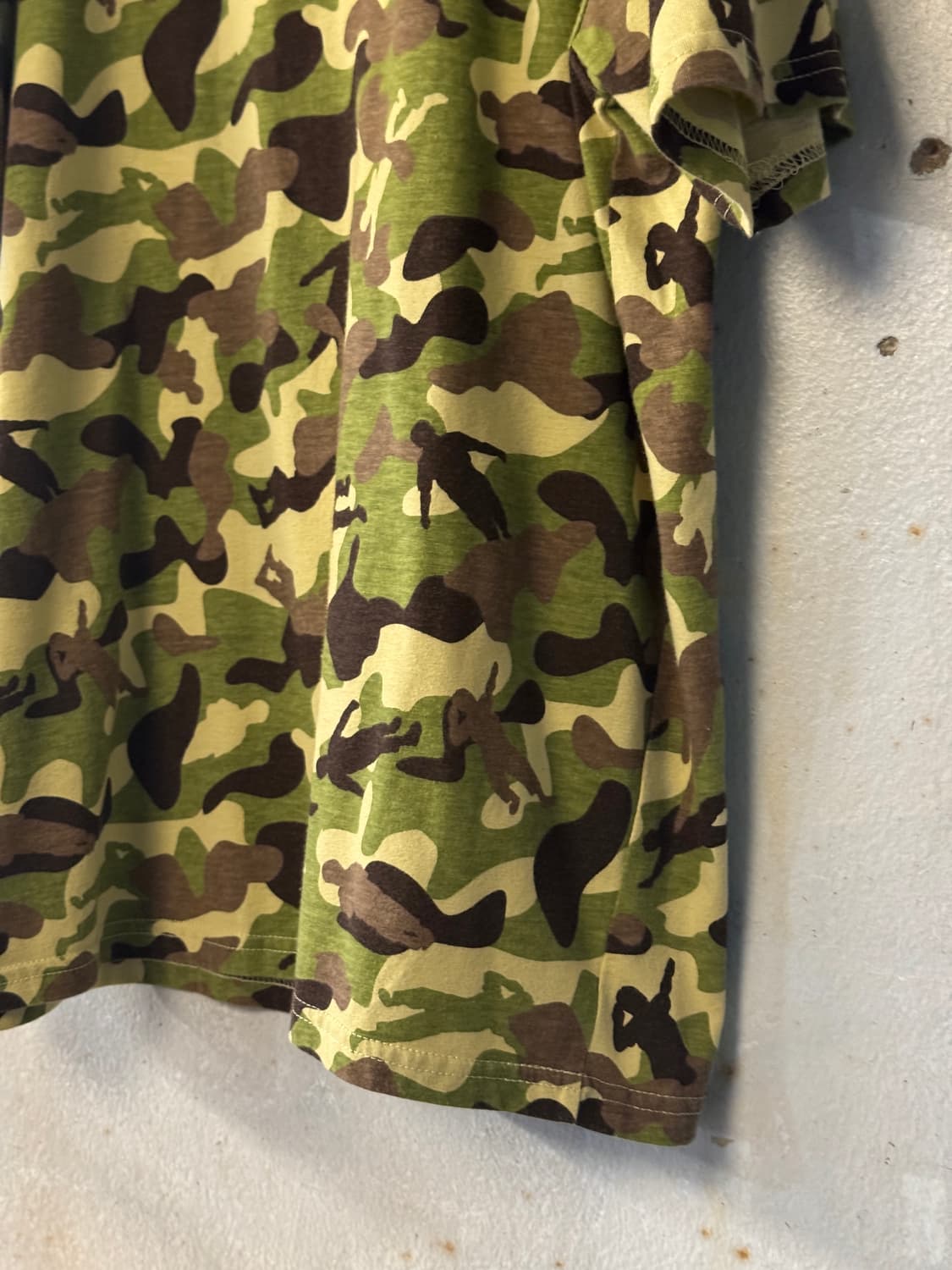 44-66 ) Japanese Vintage Human Camo Tee 상품이미지3
