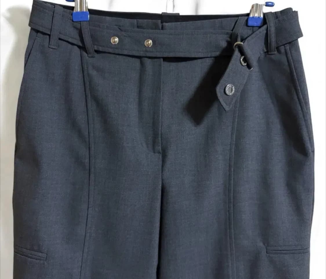 ➕(새상품) 마뗑킴 킴마틴 그레이 와이드팬츠 상품이미지3