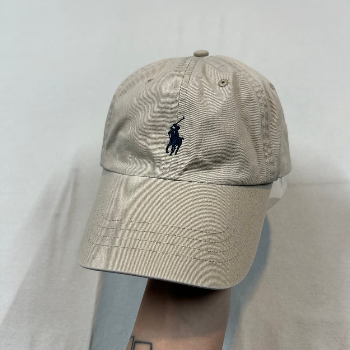 폴로 랄프로렌 아이코닉 치노 볼캡 모자 신형 큐알탭 상품이미지1
