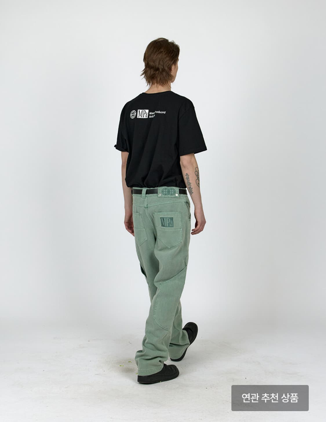 MPa calf pocket pants 플라스틱 프로덕트 팬츠 카키 상품이미지2