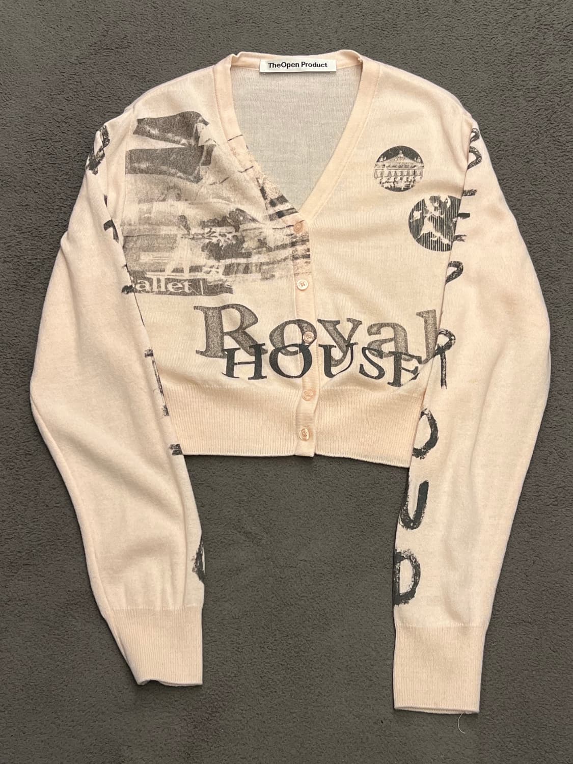 더오픈프로덕트 콜라주 가디건 처분  상품이미지1