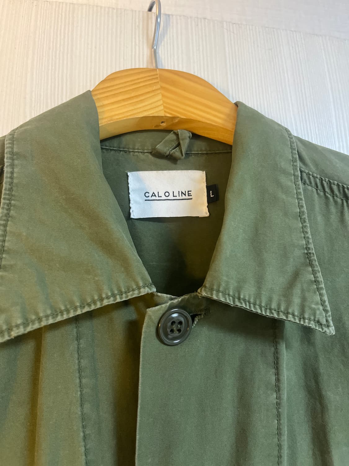 CAL O LINE 칼오라인 밀리터리 피쓰 셔츠 상품이미지3