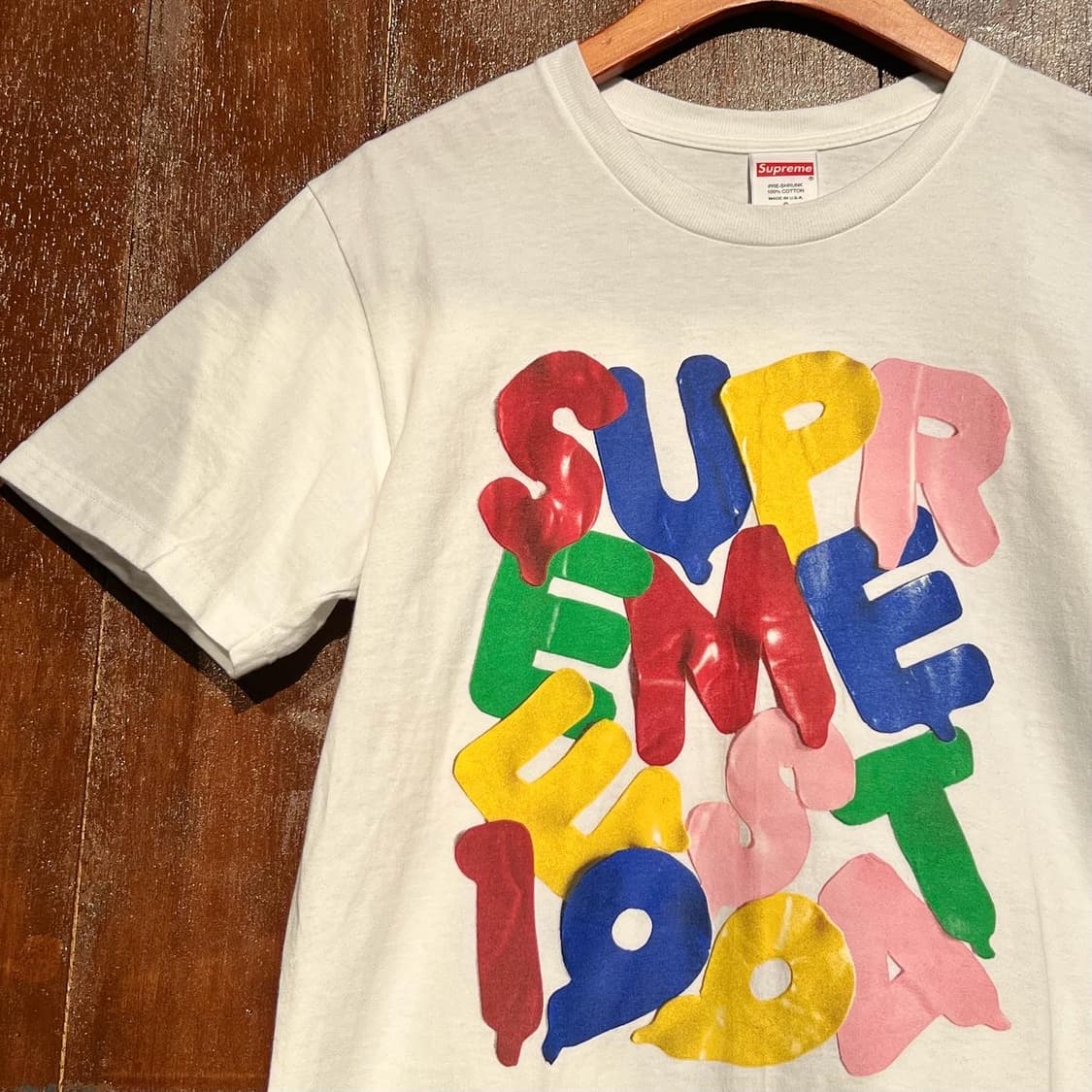 SUPREME balloon print T-shirt  상품이미지1