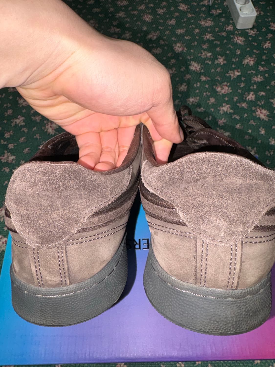 리복 x 애드섬 클럽씨 리벤지 플러스 다크 브라운 상품이미지3