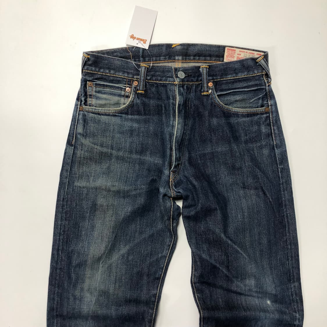 에비수 재팬 오리지널 셀비지 데님팬츠  상품이미지5