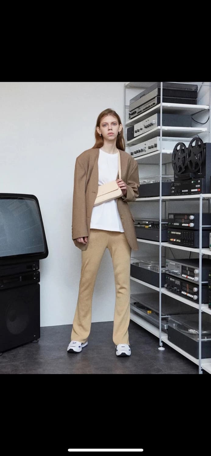 로우클래식 로클 노칼라 자켓 상품이미지2