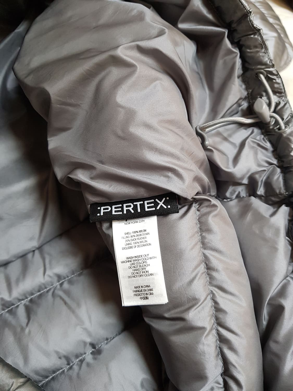 슈프림 마이크로 다운 하프 집 후드 패딩 실버 25FW 상품이미지6