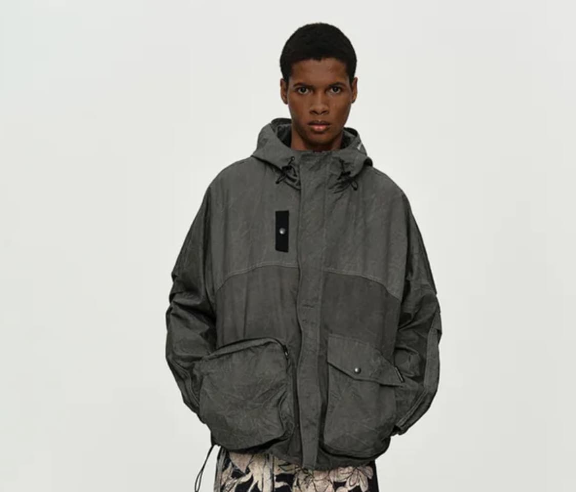 앤더슨벨 UNISEX TIE-DYED BEACH SHELL JACKET  상품이미지1