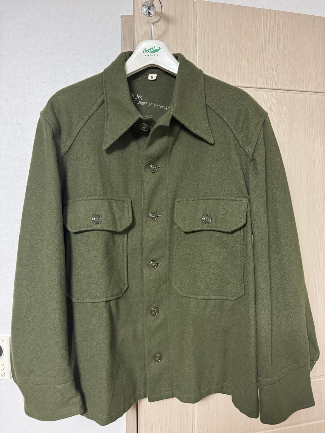 [M] 50’s 미군 OG-108 울 셔츠 상품이미지1